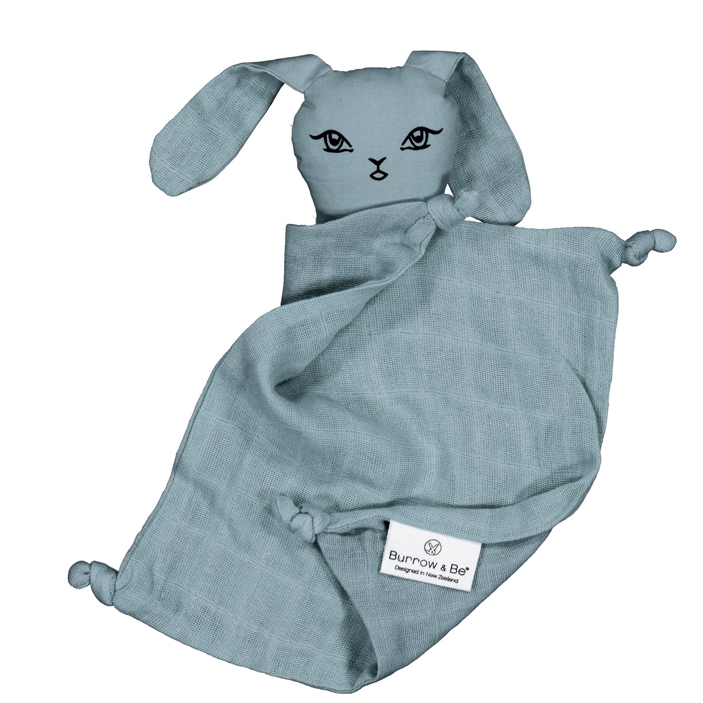 Muslin Bunny Comforter Storm