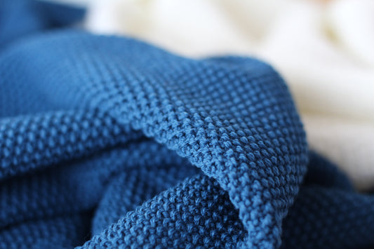 PRE-ORDER Topaz Moss Stitch Blanket