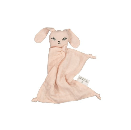 Muslin Bunny Comforter Blush