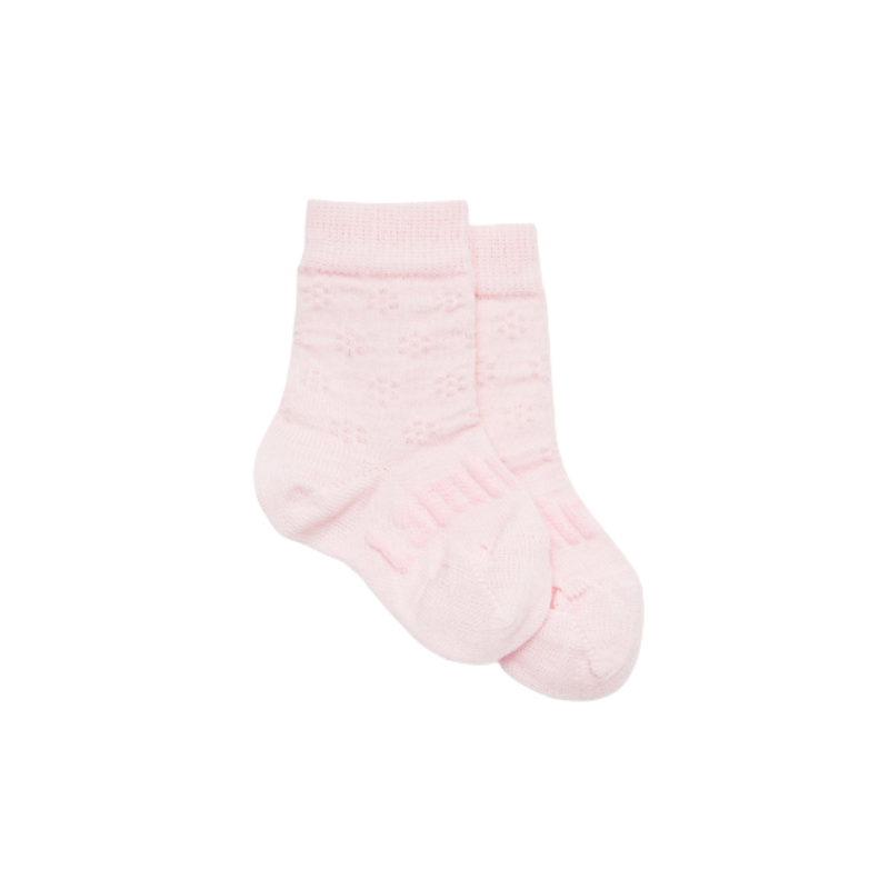 Dahlia Crew Socks  0 - 3 MONTHS