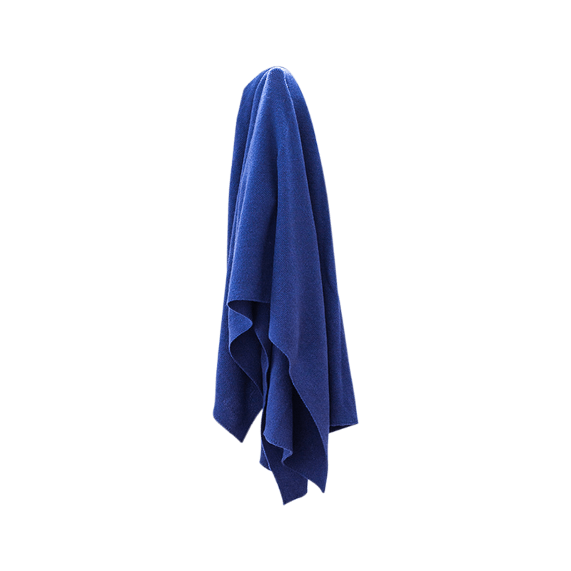 Blue Lightweight Super Soft Blanket - Lou & Olly Limited